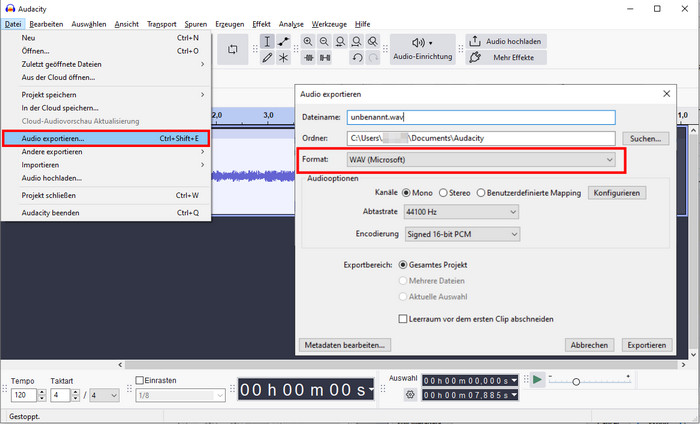 Audacity SoundCloud WAV Downloader