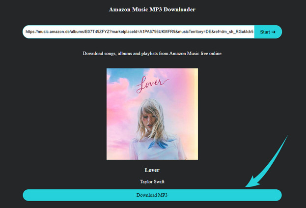 Download MP3 von Online Amazon Music Downloader