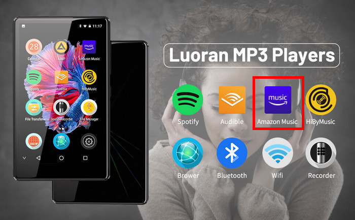 Amazon Music auf MP3 Player
