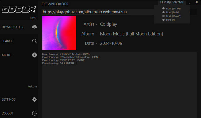 Qobuz Downloader X