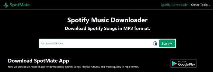 SpotMate Spotify Playlist Downloader