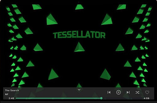 Tessellator Spotify Visualizer